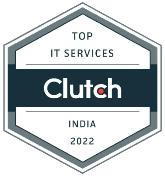 Clutch top IT services company, 4.9 star rated