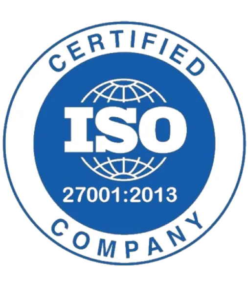 ISO 27001:2013 certified secure software development company