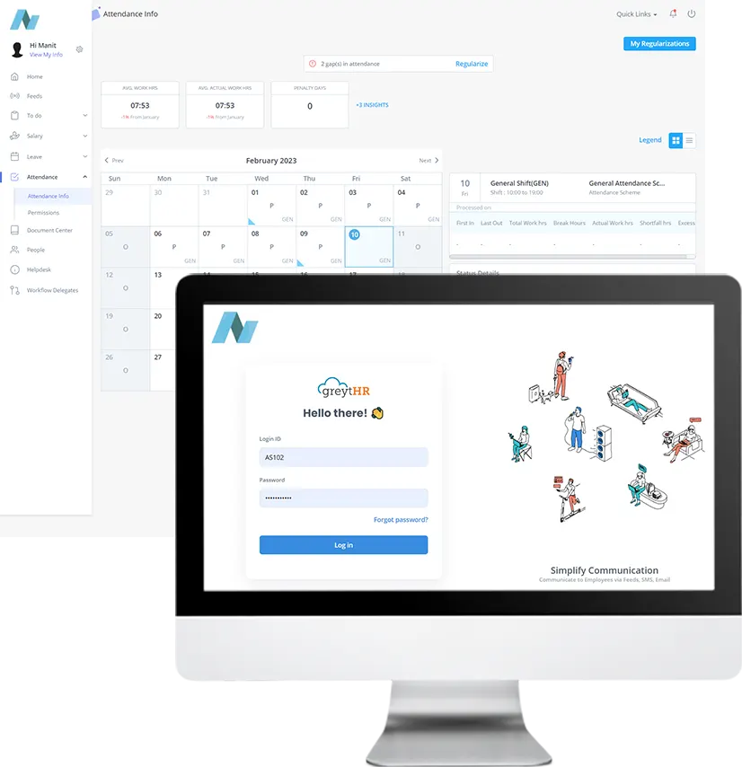 HRMS workforce management suite