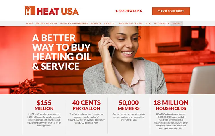 Heat USA customer platform