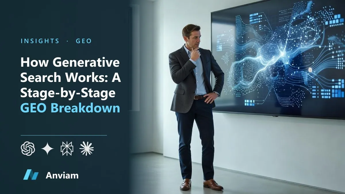 How Generative Search Works: A Stage-by-Stage GEO Breakdown